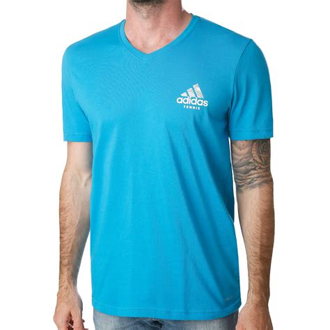 adidas t shirt logo v ausschnitt herren|adidas V.